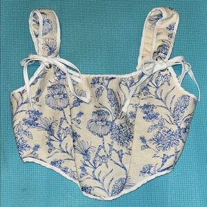 SHEIN Corset Crop Top